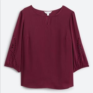 Hersten Embroidery Detail Top